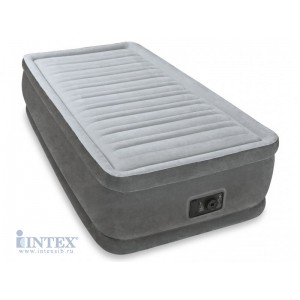 Надувная кровать Intex Comfort-Plush elevated  99x191x46см.